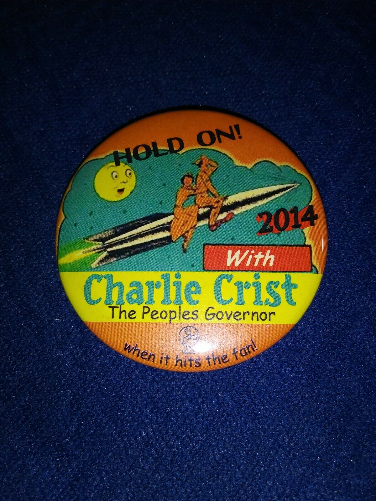 Pinellas Florida Hold On 4 Charlie Crist Governor Now In Congress Pinback Button